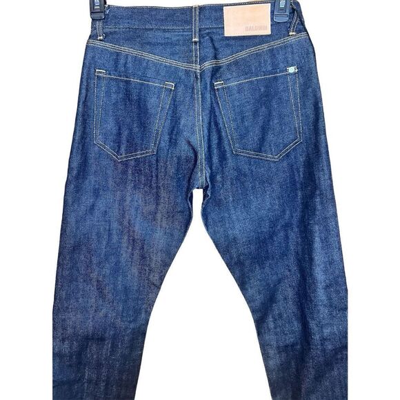 Baldwin The Reed Straight Leg Jean in Dark Wash Selvage Denim Jean NWT Size 28 - Picture 5 of 10